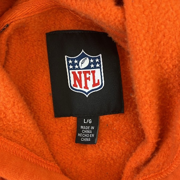 Denver Broncos NFL Hooded Sweatshirt - Size L - Picture 3 of 3